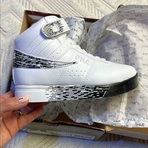 Fila Vulc-13 Halftone 2 Athletic Shoe in White